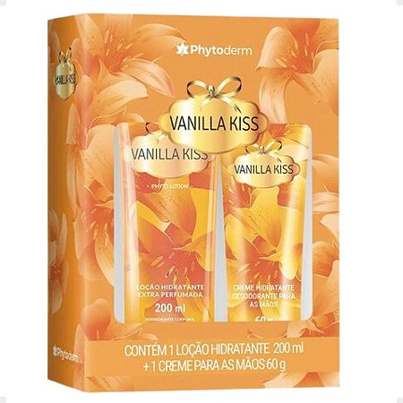 Kit Loção Hidratante + Creme Para Mãos Phytoderm Vanilla Kiss