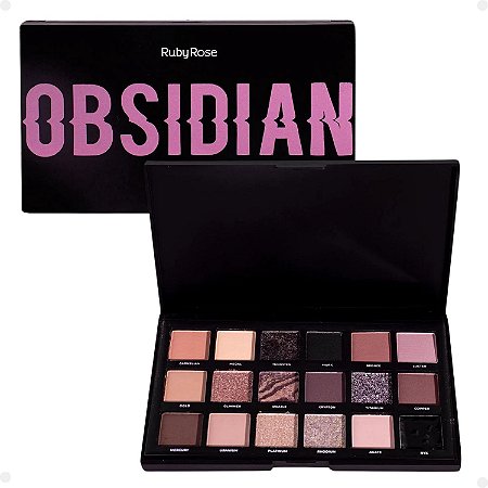 Paleta de Sombras Ruby Rose Obsidian Precious