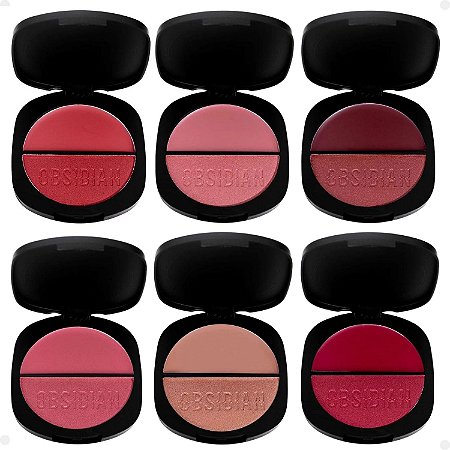 Kit Blush Duo Ruby Rose Obsidian Gemini Com 6