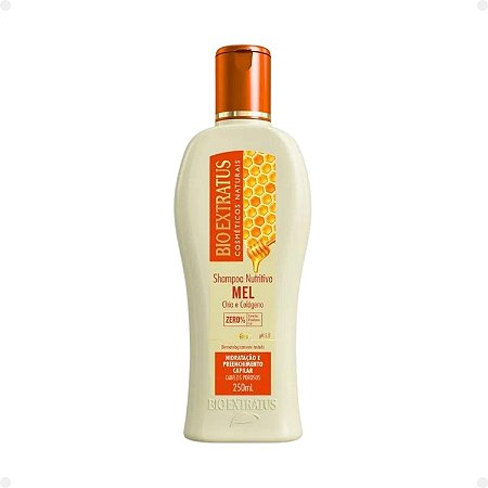 Shampoo Nutritivo Bio Extratus Mel Chia e Colágeno 250ml