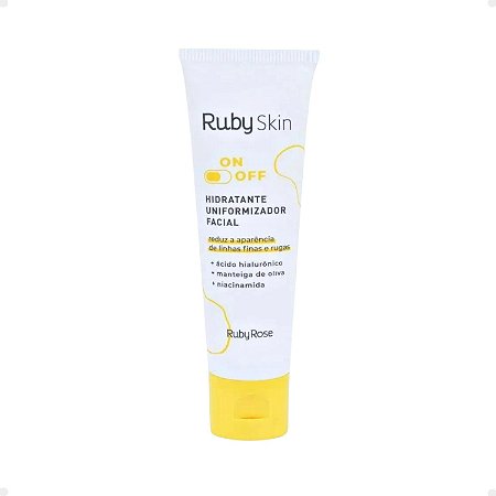Hidratante Ruby Skin On Off Uniformizador Facial 50g HB-408