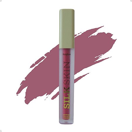 Batom Líquido Ruby Rose Silk Skin Smooth Blur Natural 4ml HB-F7100-3
