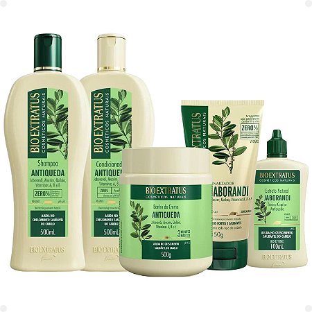 Kit Bio Extratus Antiqueda Jaborandi Com 5