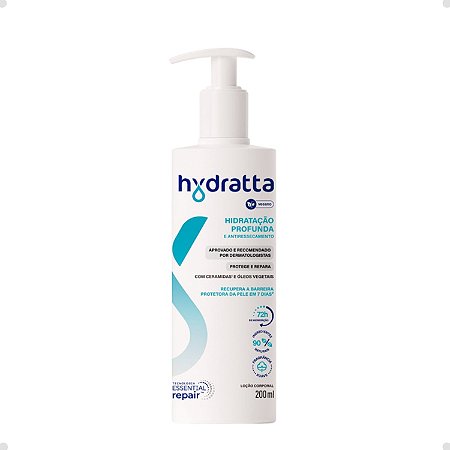 Loção Corporal Hydratta Hidratação Profunda Antiressecamento 200ml