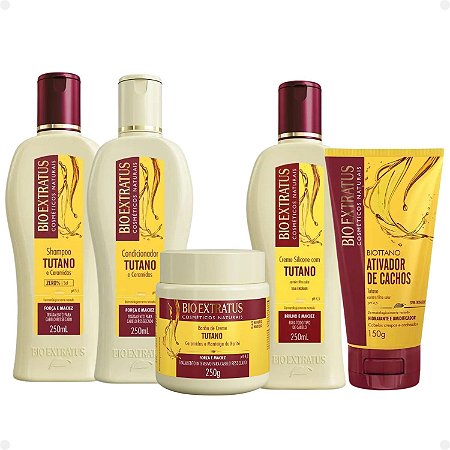 Kit Bio Extratus Tutano Força e Maciez Com 5