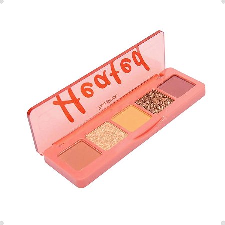 Paleta de Sombras Ruby Rose Heated 5 Cores HB-F534