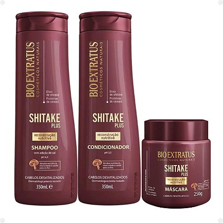 Kit Bio Extratus Shitake Plus Com 3