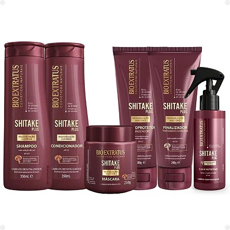 Kit Bio Extratus Shitake Plus Com 6