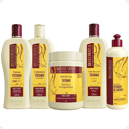 Kit Bio Extratus Tutano Força e Maciez Com 5