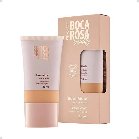Base Mate Boca Rosa Beauty Cobre Tudo 06 Juliana