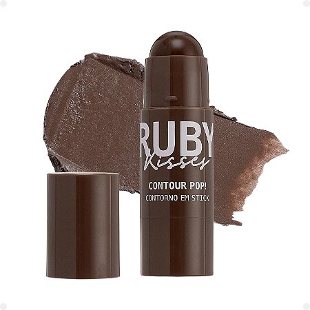 Contorno em Stick Ruby Kisses Contour Pop! 03 Espresso Pop Cps03b