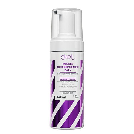 Mousse Autobronzeador Dark Skelt Bronzeado Intenso 140ml