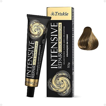 Coloração em Creme Triskle Intensive Repair 6.0 Louro Escuro