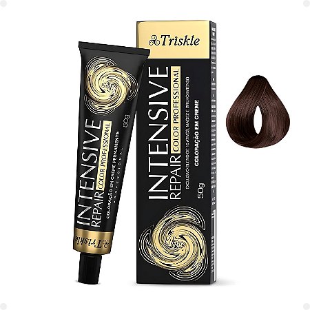 Coloração em Creme Triskle Intensive Repair 6.7 Chocolate