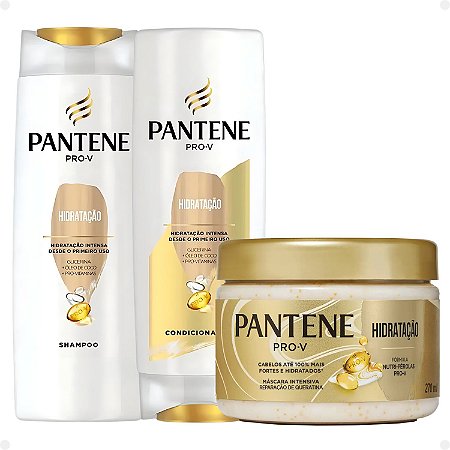 Kit Pantene Pro-V Hidratação Com 3