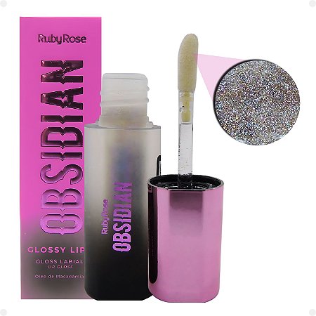 Gloss Labial Ruby Rose Obsidian Glossy Lips Sunstone Hb-7200-2