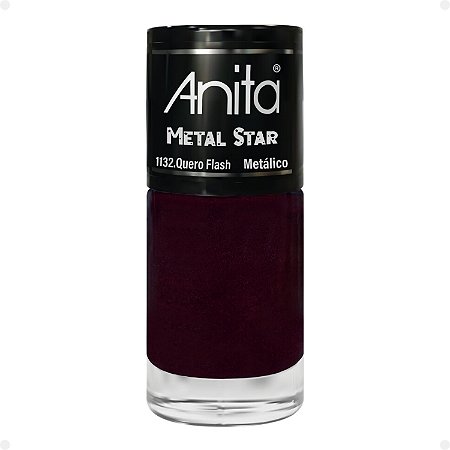 Esmalte Metálico Anita Metal Star Quero Flash 10ml