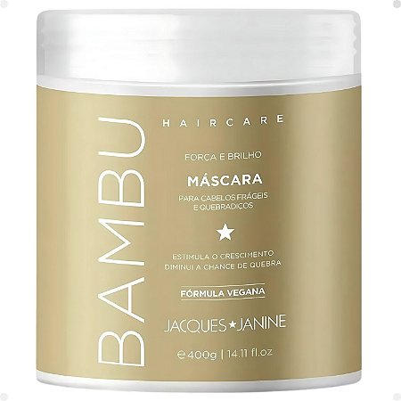Máscara Condicionadora Jacques Janine Bambu 400g