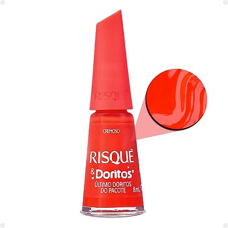 Esmalte Cremoso Risqué & Doritos Último Doritos do Pacote 8ml