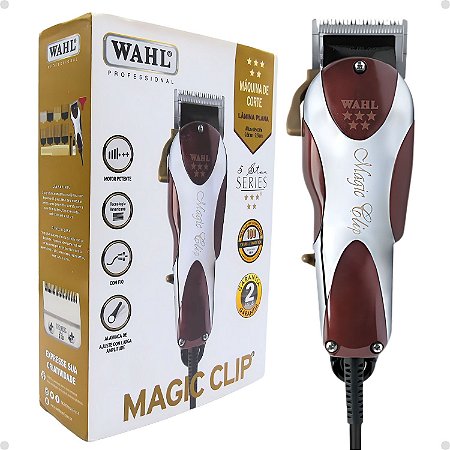 Máquina De Corte Wahl 5 Star Series Magic Clip 127v - Teruya Máquina De Corte Wahl 5 Star Series Magic Clip 127v - Teruya