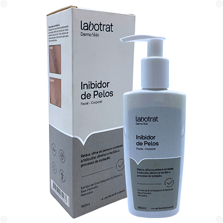 Inibidor de Pelos Labotrat Dermo Skin Facial e Corporal 140ml