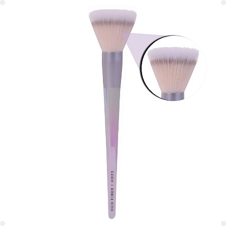 Pincel Duo Fiber Ruby Rose Holographic Hb-hof2