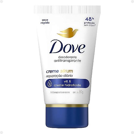 Desodorante Creme Sérum Dove Antitranspirante Reparação Diária