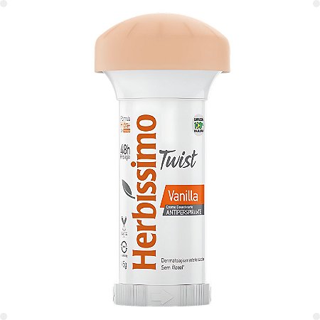 Creme Desodorante Herbíssimo Twist Vanilla 45g
