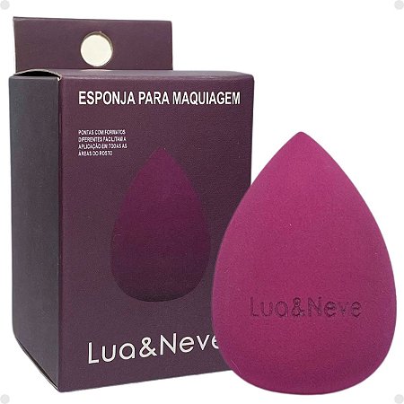 Esponja Para Maquiagem Lua e Neve Gota