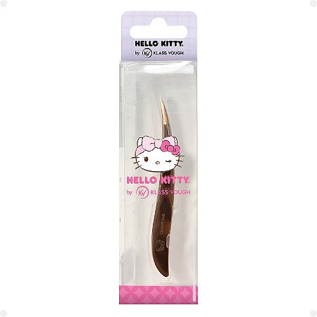 Pinça Dourada Hello Kitty By Klass Vough Ponta Bisturi Twhk-02