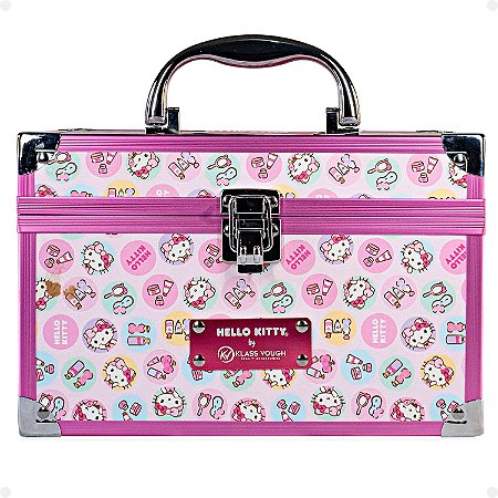 Maleta Estampada Hello Kitty by Klass Vough Rosa Dbhk-01r