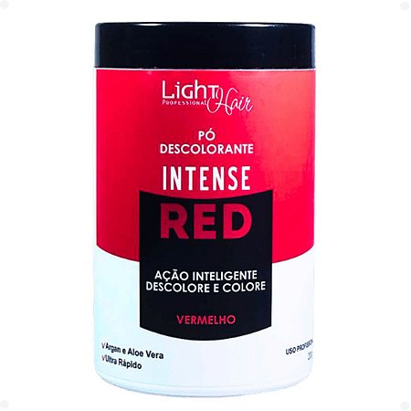 Light Hair Intense Ref Pó Descolorante Vermelho 200g