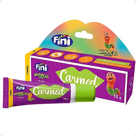 Hidratante Labial Carmed Fini Minhoca Incolor 10g