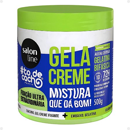 Gelacreme Salon Line #todecacho Fixação Ultra Extraordinária 500g