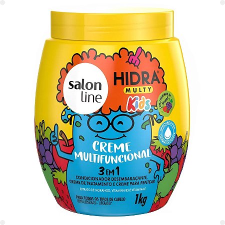 Creme Multifuncional 3 em 1 Salon Line Kids Hidra Multy 1Kg