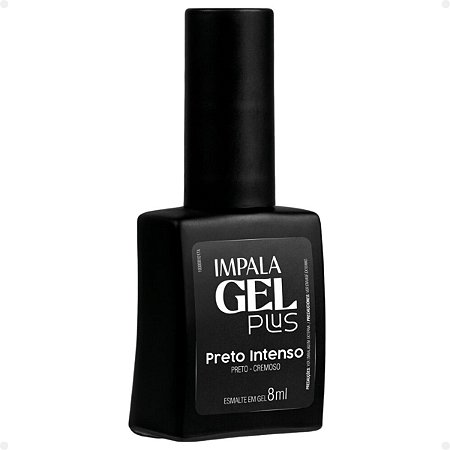 Esmalte Impala Gel PLus Preto Intenso