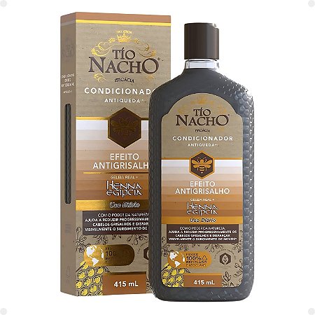 Condicionador Antiqueda Tio Nacho Efeito Antigrisalho 415ml