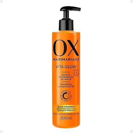 Leave-In de Formatação de Cachos Mari Maria Hair Ox Vita Glow 300ml