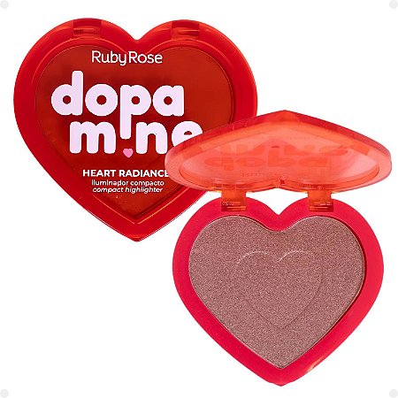 Iluminador Ruby Rose Dopamine Heart Radiance Eternal Aurora Hb-f1603-3
