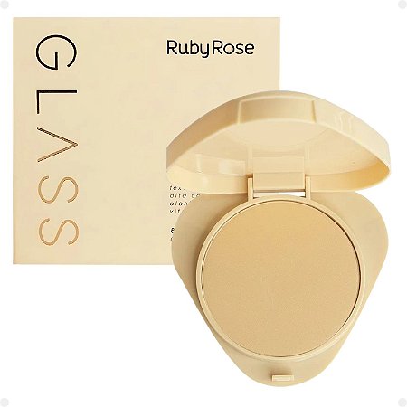 Pó Compacto Ruby Rose Glass Gpl10 Hb-863-3