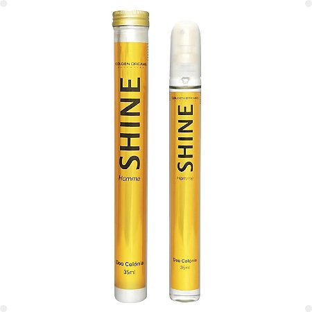 Deo Colônia Golden Dreams Homme Shine 35ml