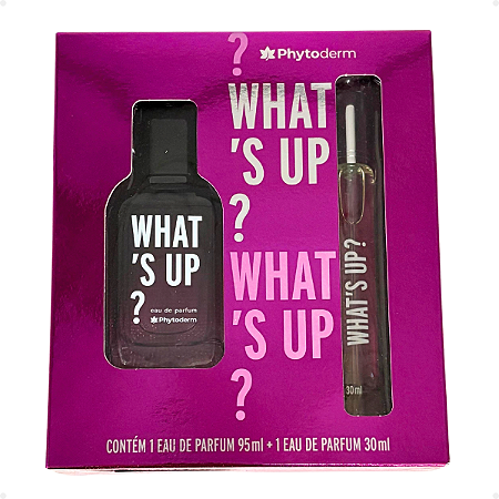 Kit Phytoderm What's Up: Eau de Parfum 95ml e 30ml