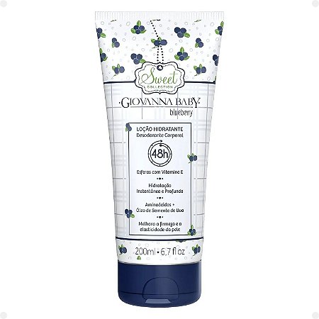 Giovanna Baby Loção Hidratante Blueberry 200ml