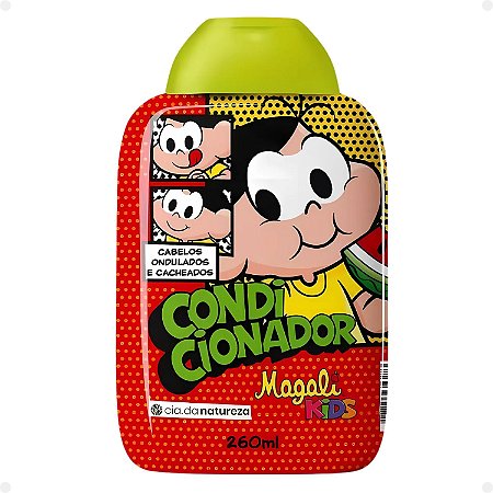 Condicionador Cia da Natureza Magali Kids Cabelos Ondulados e Cacheados 260ml