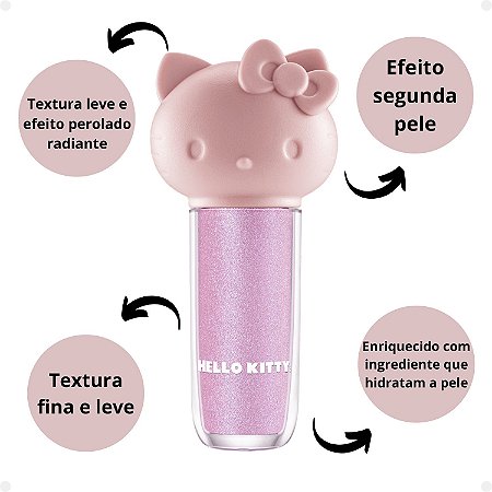 Iluminador Líquido Bruna Tavares Hello Kitty Candy