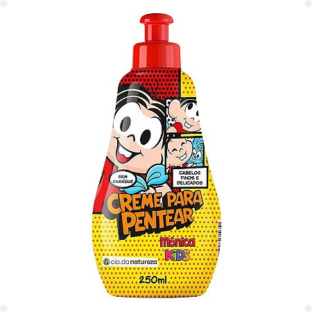 Creme para Pentear Cia da Natureza Mônica Kids Cabelos Finos e Delicados 250ml