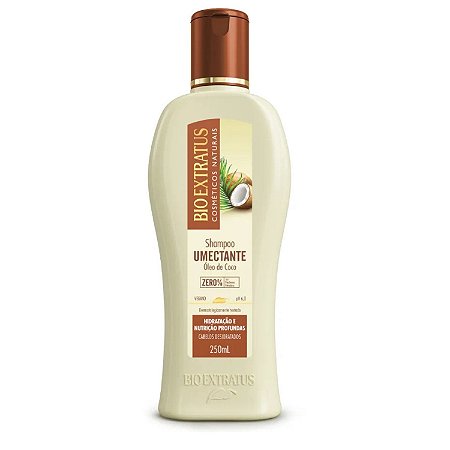 Shampoo Bio Extratus Umectante Óleo de Coco 250ml