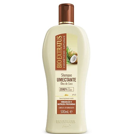 Shampoo Bio Extratus Umectante Óleo de Coco 500ml