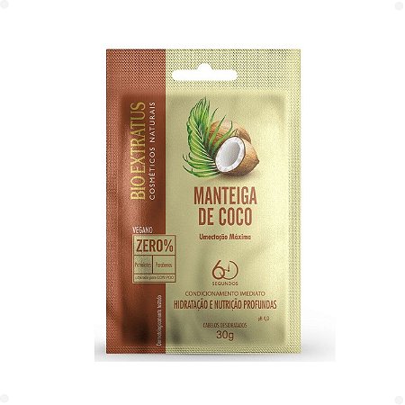 Manteiga de Coco Bio Extratus Umectação Máxima 30g