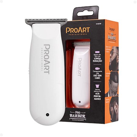 Máquina De Acabamento ProArt ProBarber Branca MAS01B